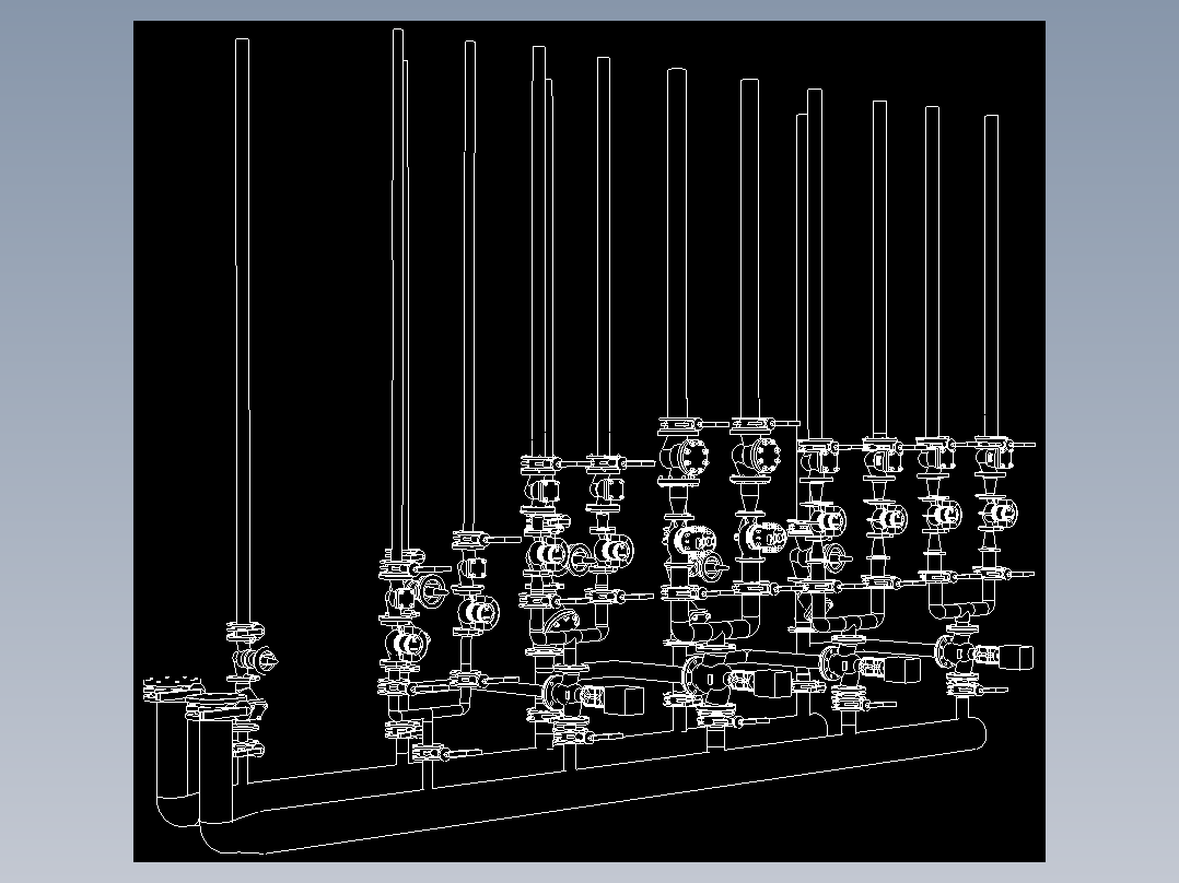 AUTOCAD 控制站<span style='color: red'>的</span><span style='color: red'>管道</span>