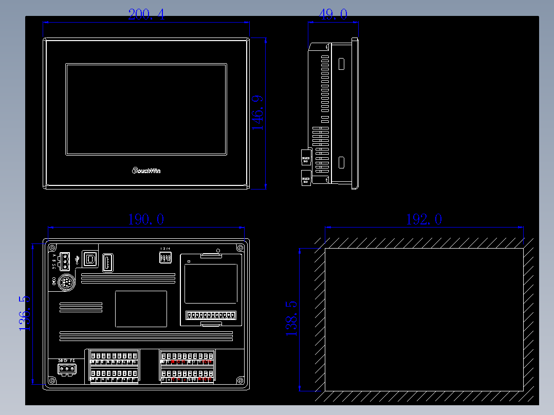 ZG3-30R-7,ZG3-30T-7,ZG3-30RT-7,ZGM-30T4-7外观图