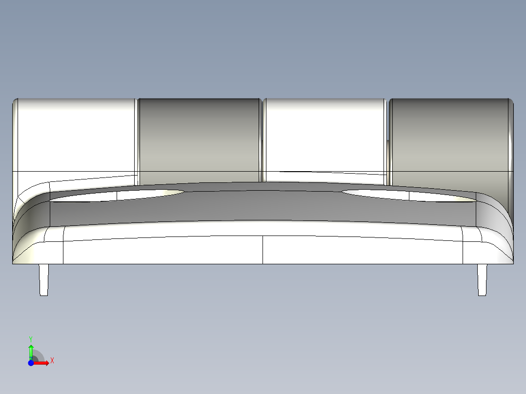 型材-KJN 40-60 COMBI HINGE 095K4060F00前视图
