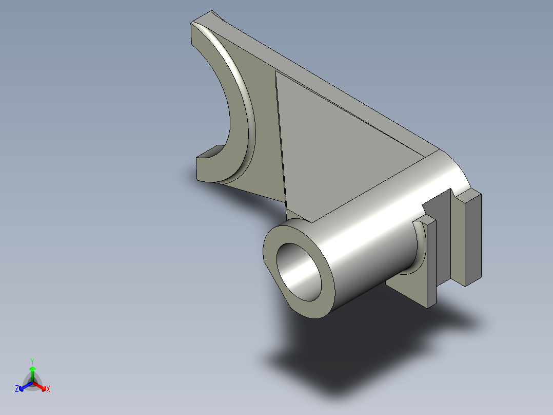 CA6140车床831006拨叉的加工工艺装备及铣厚12叉口Φ55两侧面专用夹具设计含非标8张CAD图-版本1.1正等轴测图