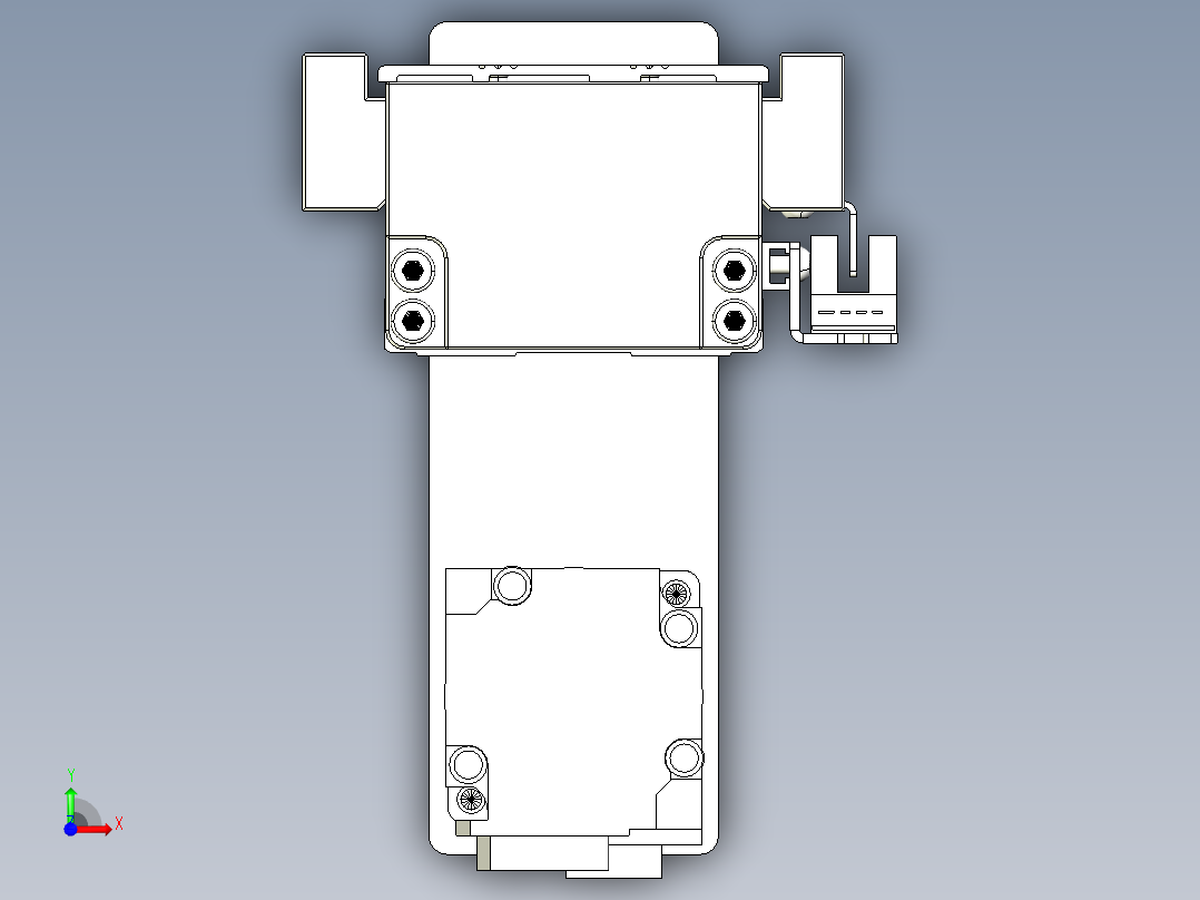 钢基模组-TPA-KNR-6005C-400A1-MP-H1S2前视图