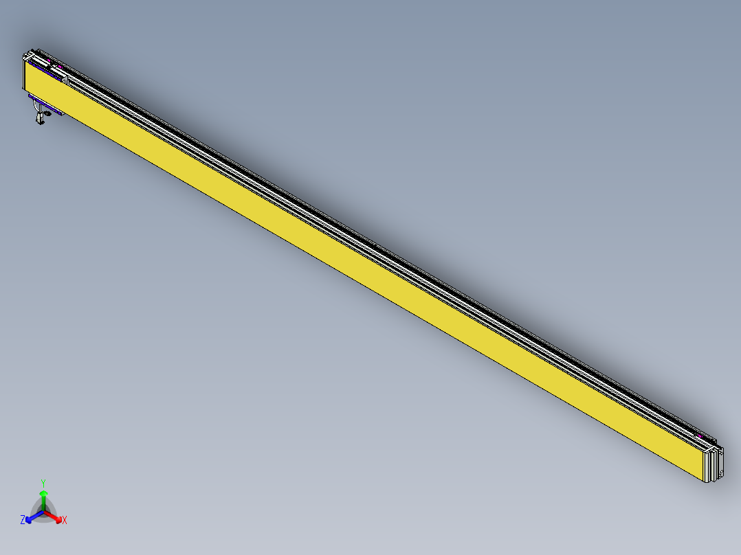 威洛博VL系列3d模型模组VL14S2Y-S3500正等轴测图