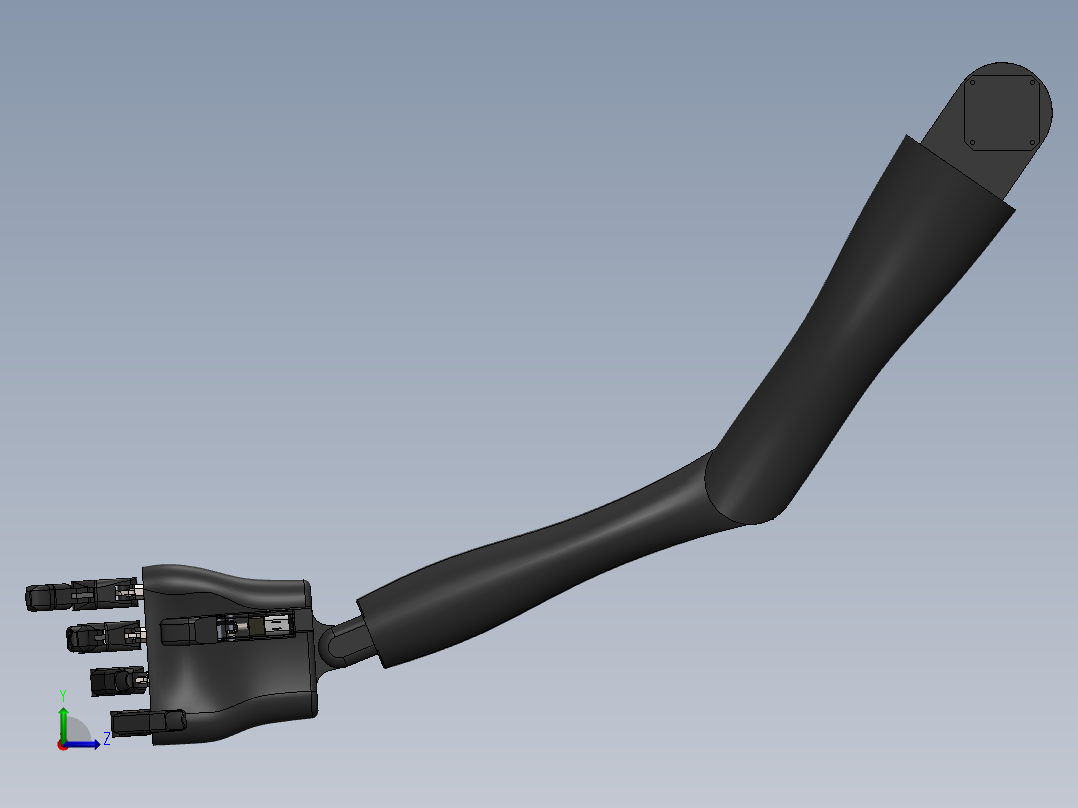 仿生机械手 (33)左视图
