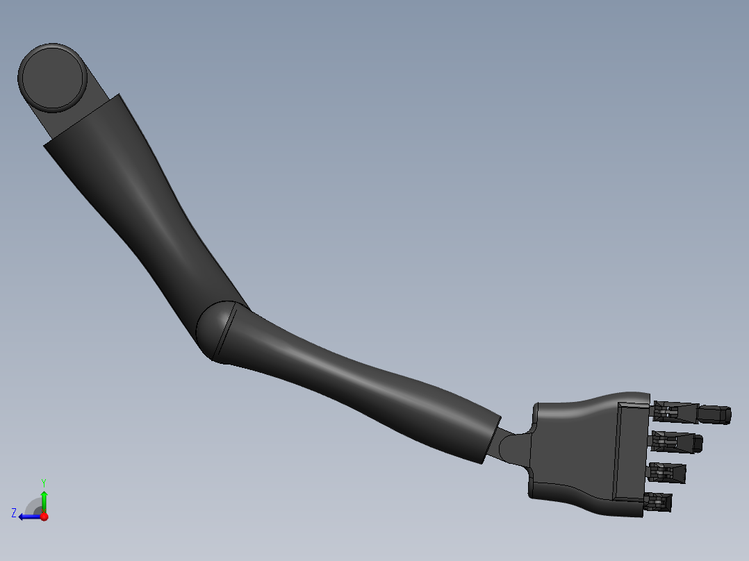 仿生机械手 (33)右视图