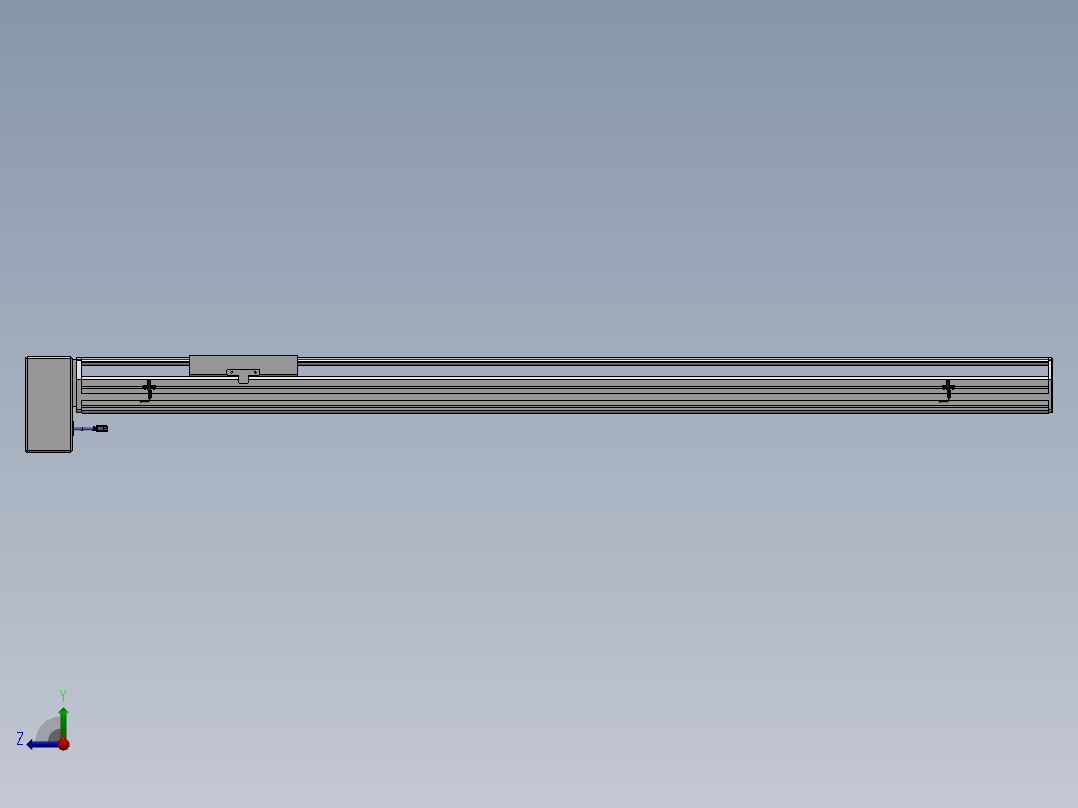 精密模组MT220-L150-1700-RD-M75-C4右视图