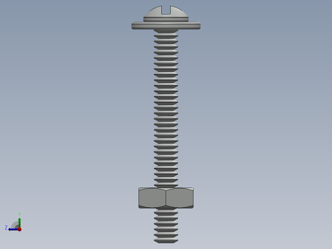 紧固件-No.4-40 Screw-01右视图