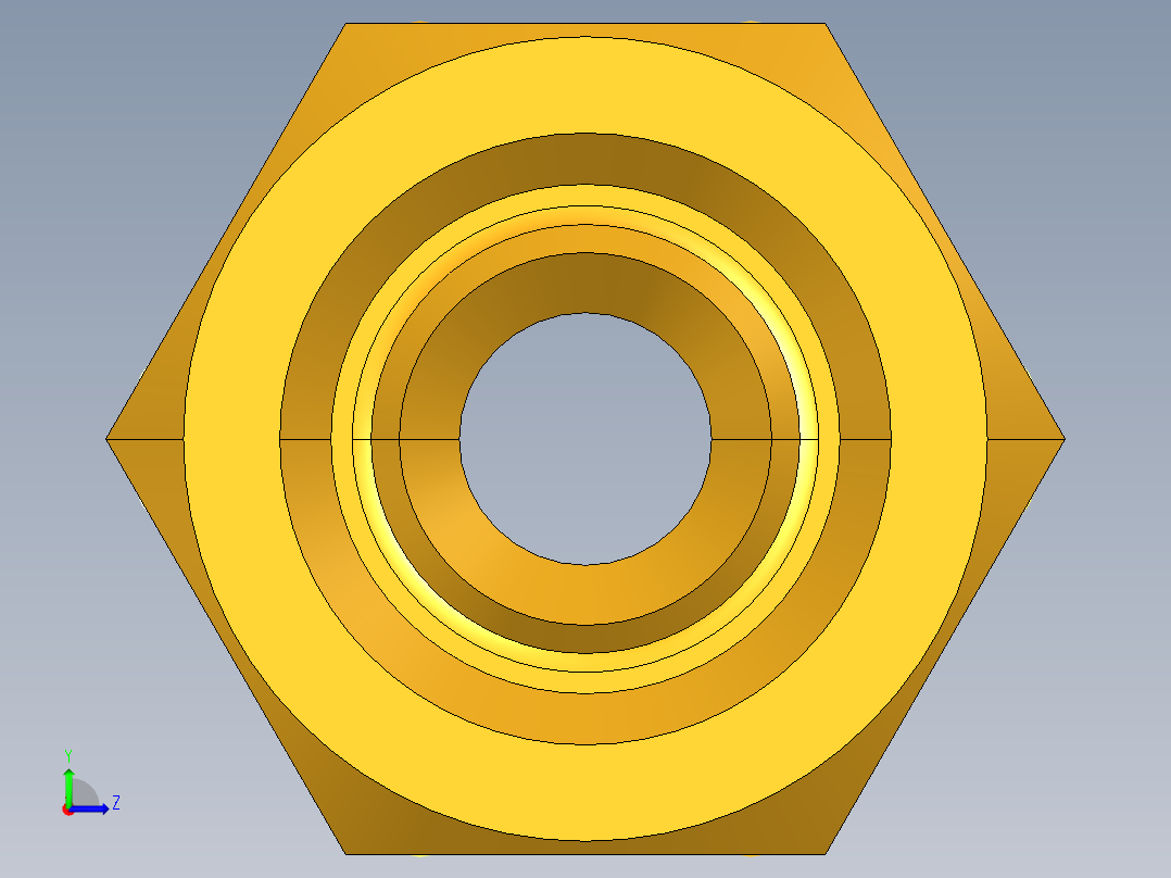 扩口式工业通用硬管接头Swivel Nut Valve Connector 14FSV-4左视图