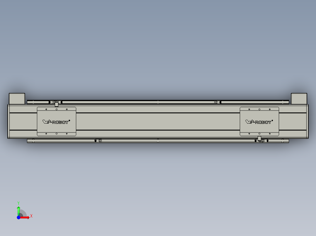 威洛博双电机滑台-VBC14S2-L50-S650-BD-P40-C6前视图