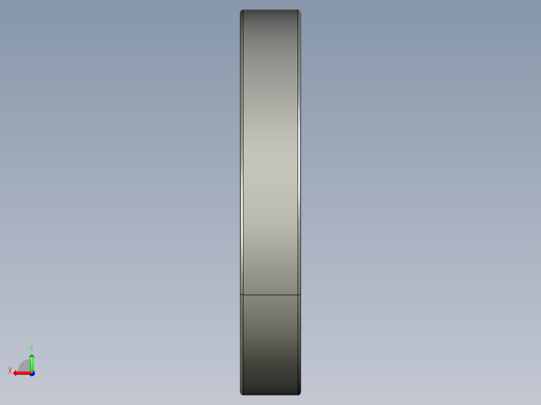 深沟球轴承6032后视图