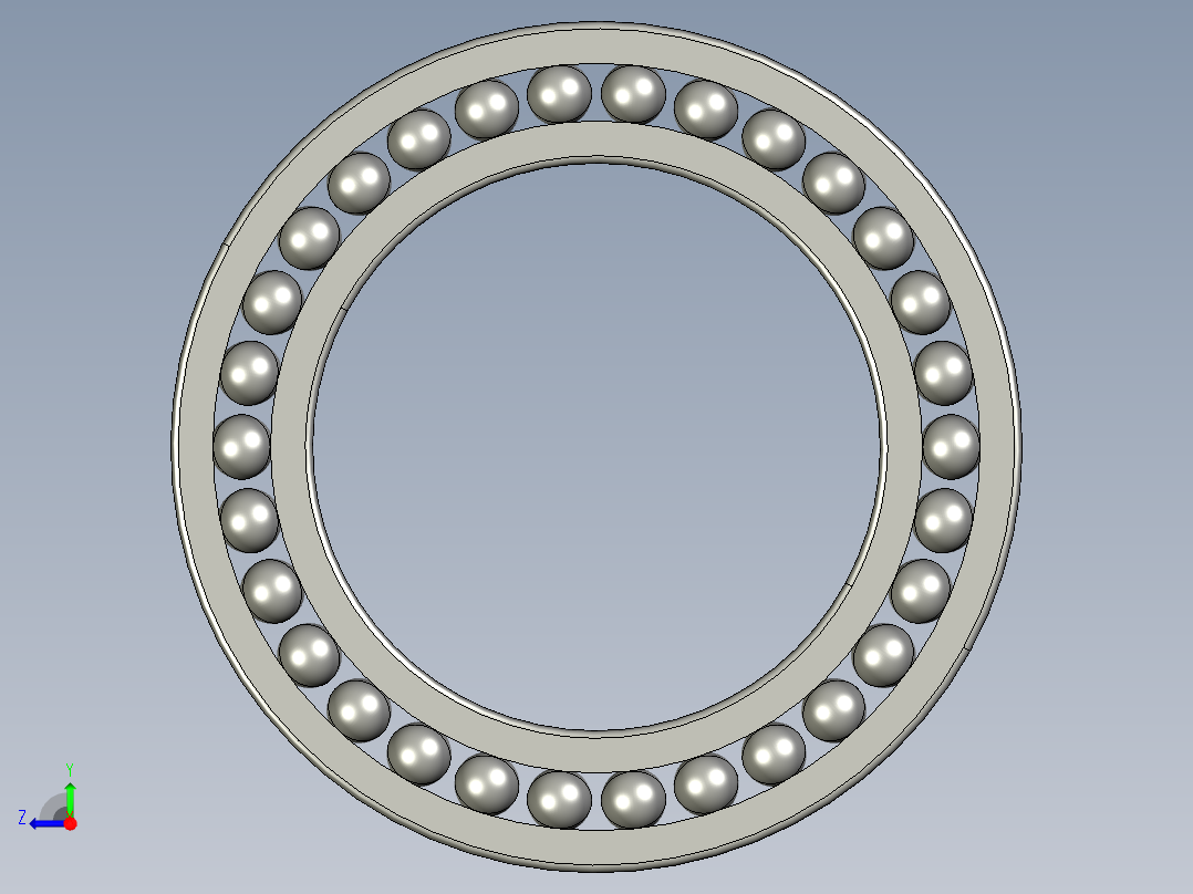 深沟球轴承6032右视图