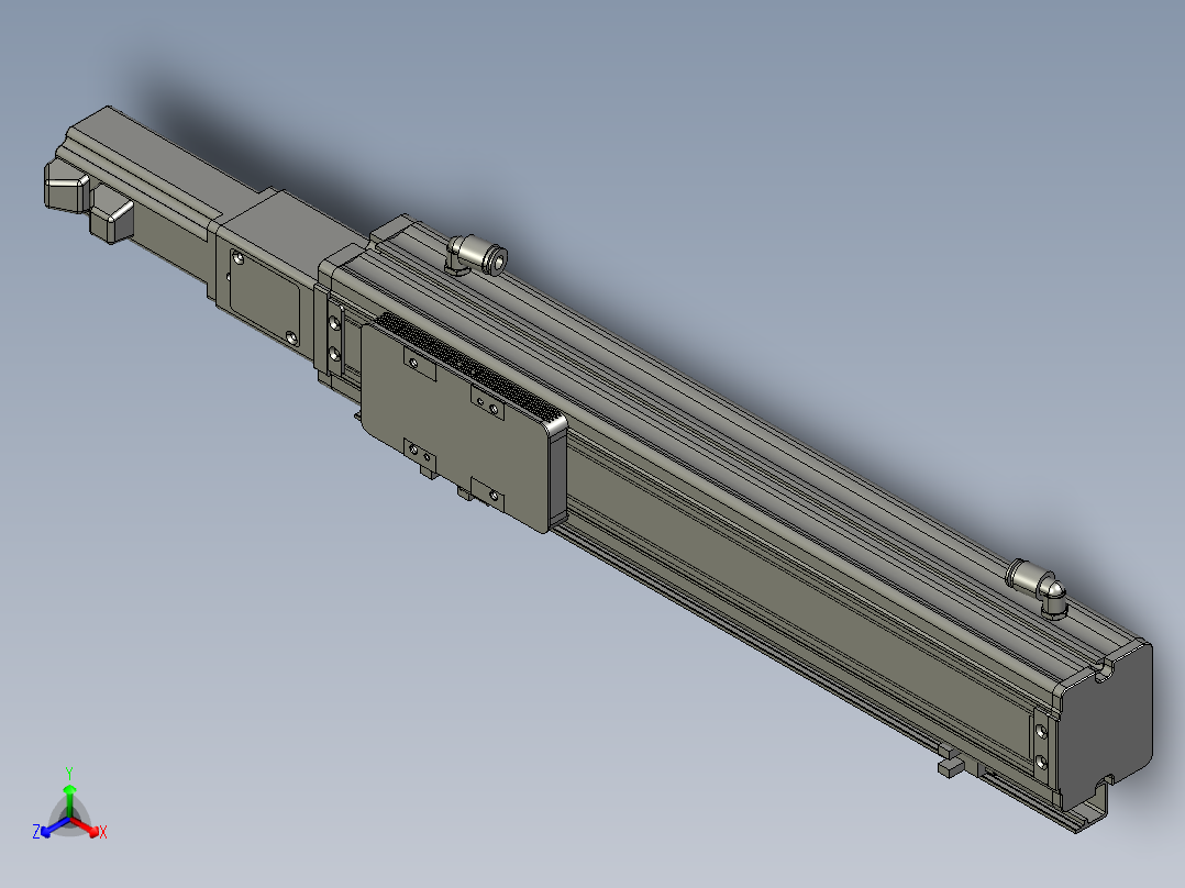 威洛博VC6-S250-BC-P10正等轴测图