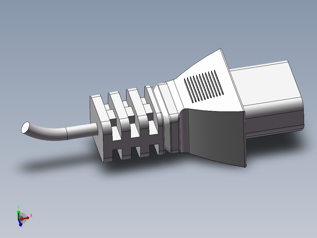 SolidWorks <span style='color: red'>插头</span>设计