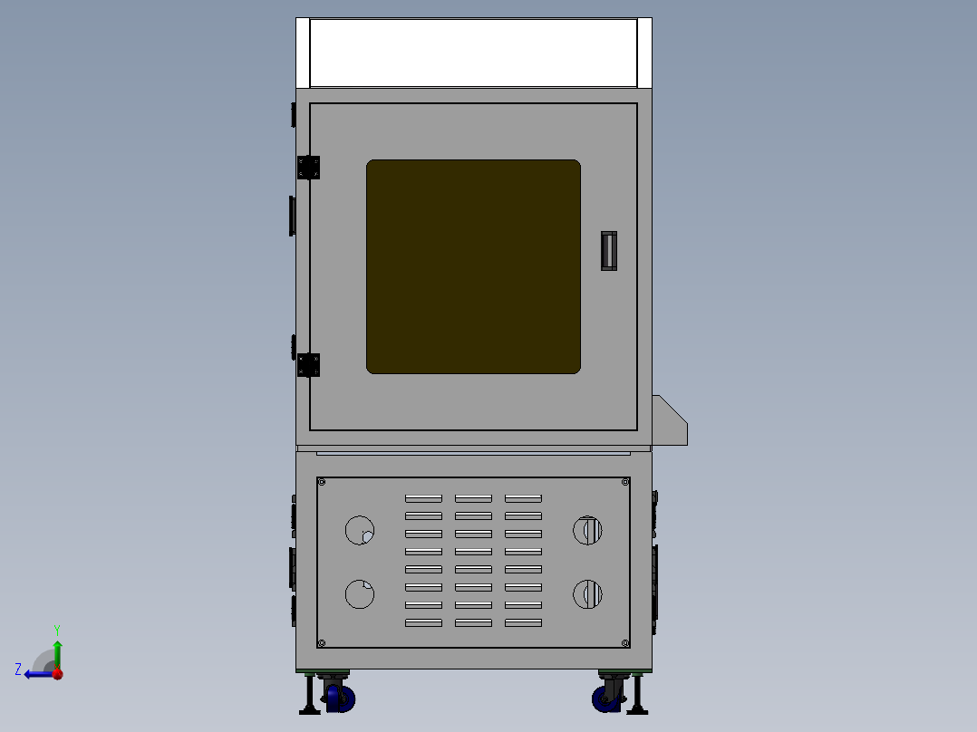 手机焊接机 3D模型自动化设备3D图纸3D模型右视图