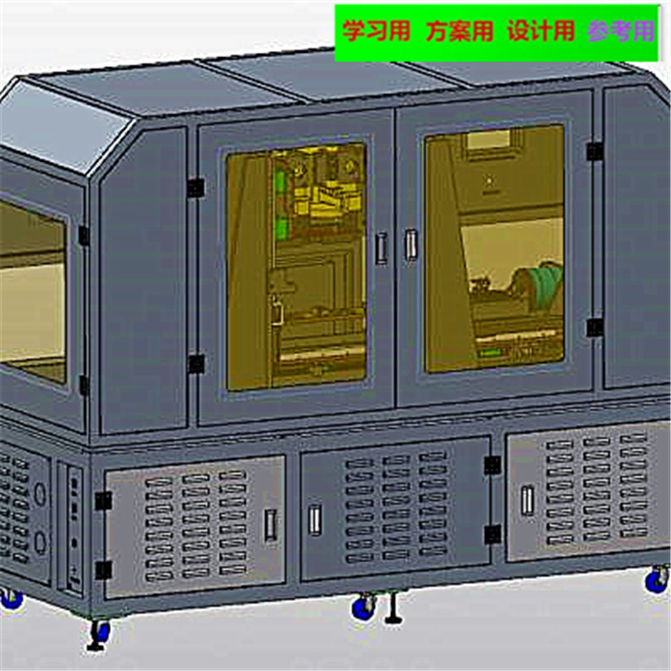 手机焊接机 3D模型自动化设备3D图纸3D模型