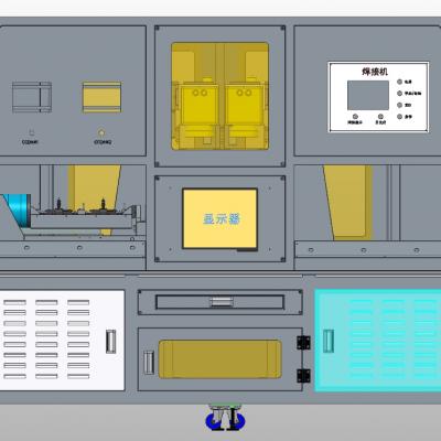 手机焊接机 3D模型自动化设备3D图纸3D模型