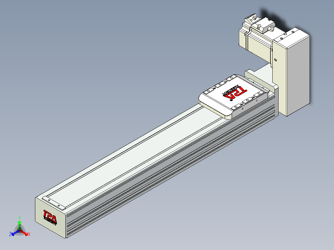 同步带全封闭直线模组TPA-HCB-85D-90-L400-LU-Y-P20-N3