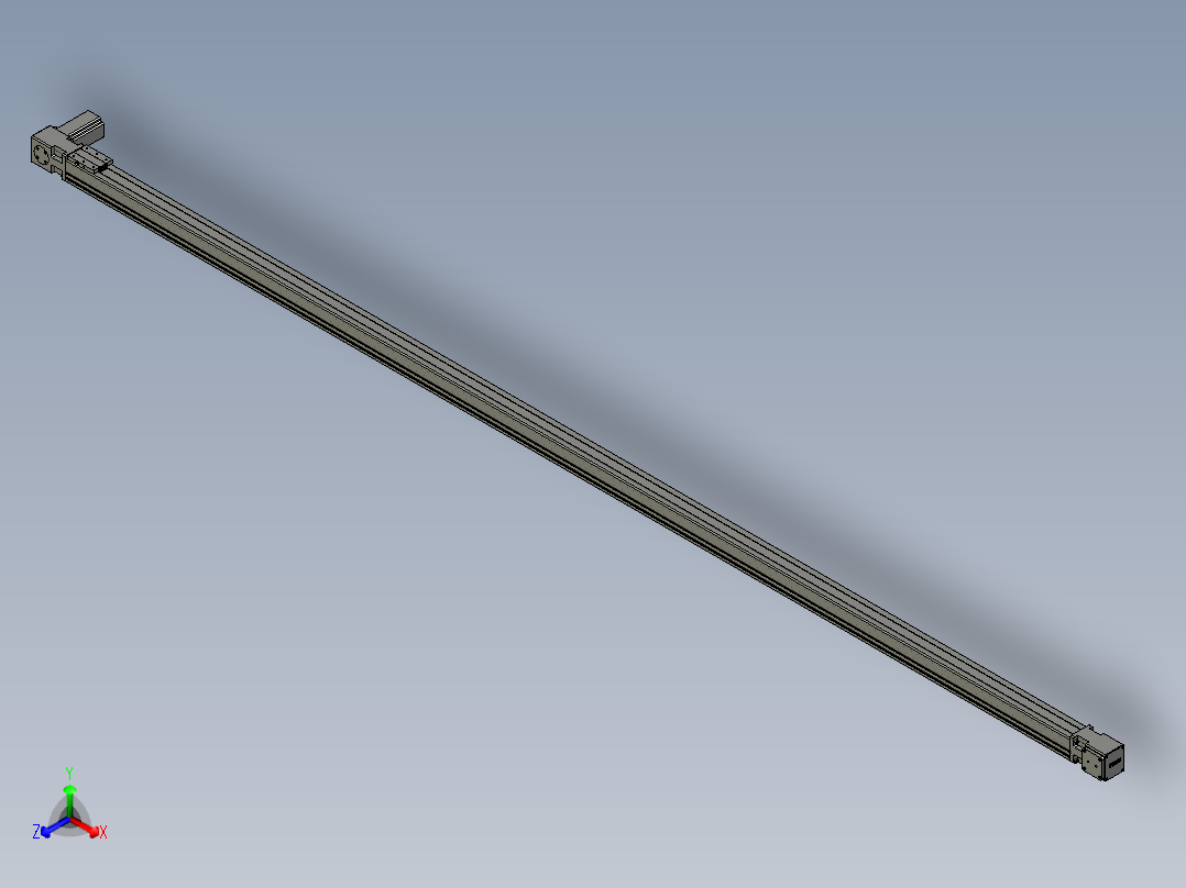 模组FBL60E3000-R正等轴测图