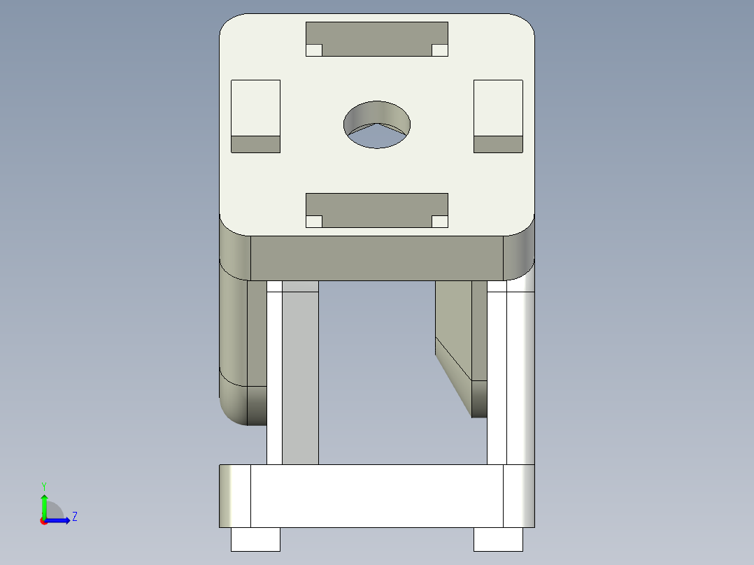 型材-BR 40X40 PIVOT JOINT KJN532235左视图