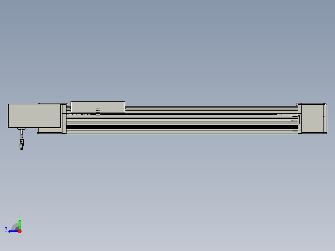 威洛博直线电机模组EB16-L208-S650-BL-ZP75-MS3-5K右视图