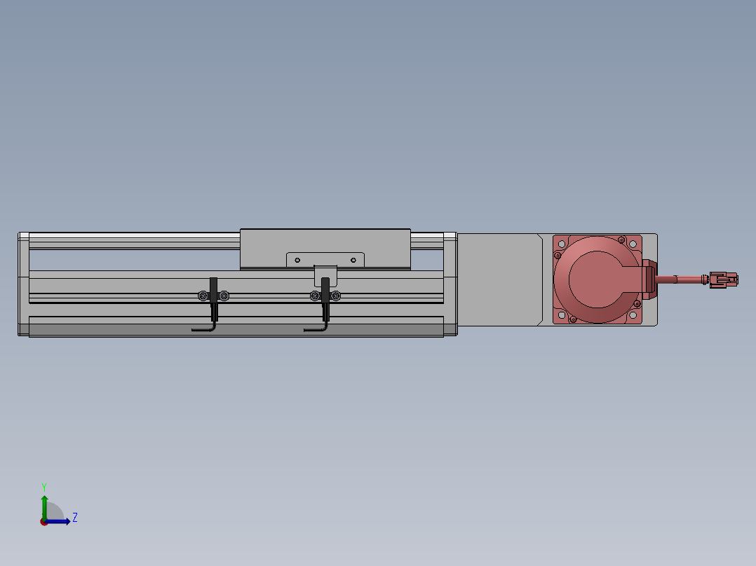精密模组MT170-L125-100-R-M75-C4左视图