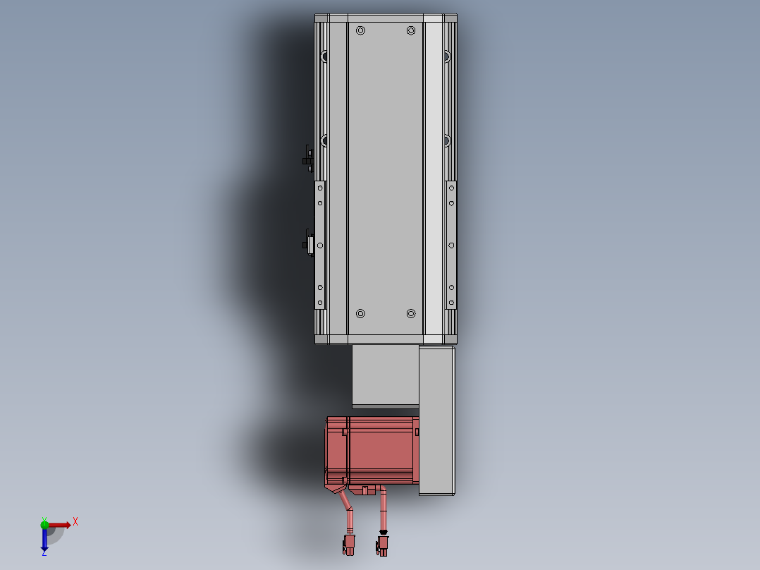 精密模组MT170-L125-100-R-M75-C4俯视图