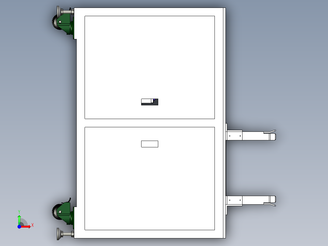 PIN片托盘循环上料机x_t前视图