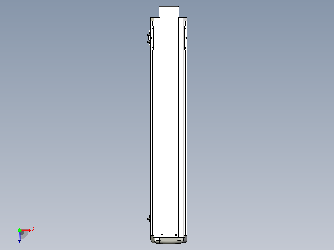 Toyo东佑达直线模组-ETH13-650-BM-400W+煞車俯视图
