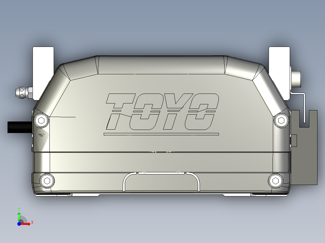 Toyo东佑达直线模组-ETH14-500-BC-400W+煞車-896前视图