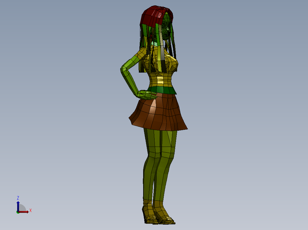 <span style='color: red'>站立</span>美眉