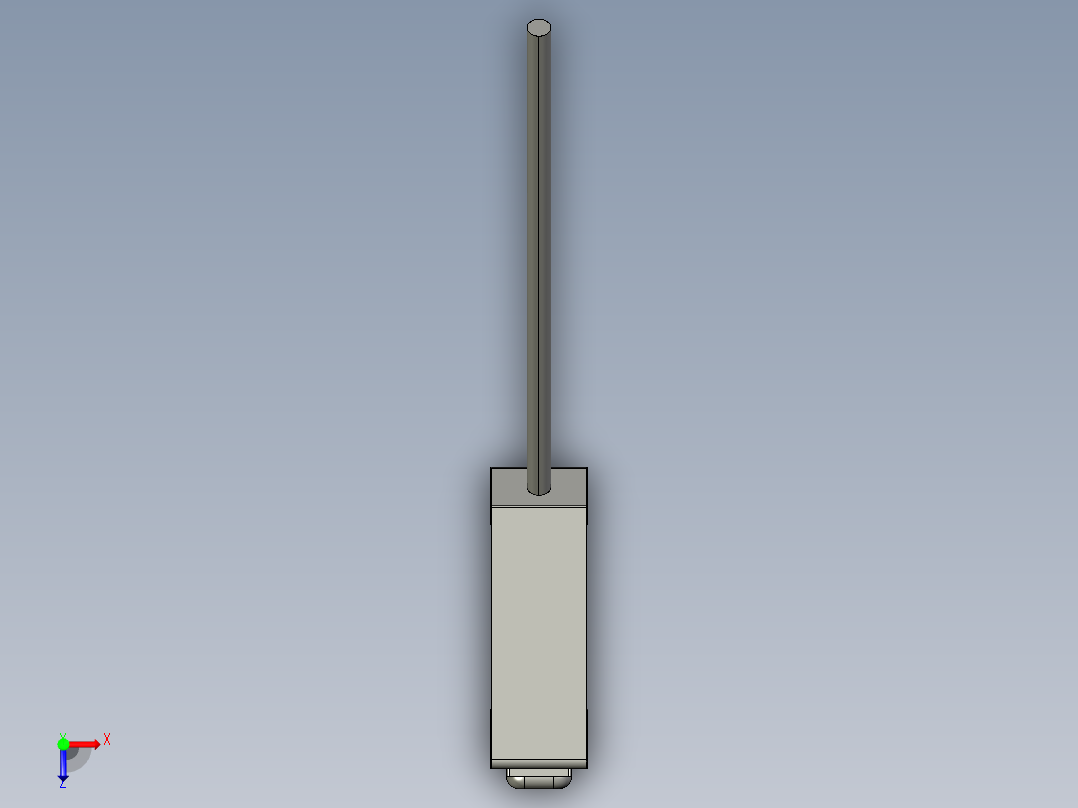 基恩士PZ-M71_kc图纸模型俯视图