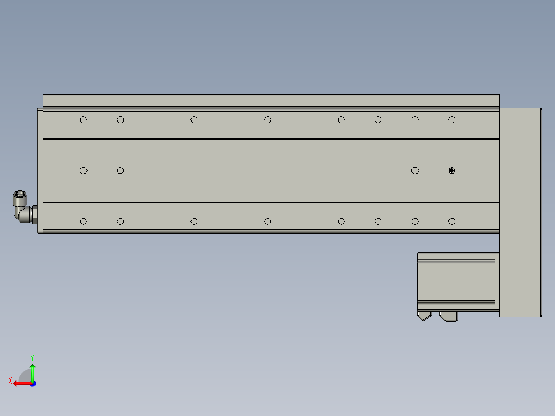 威洛博VC17-S350-BL-P75后视图