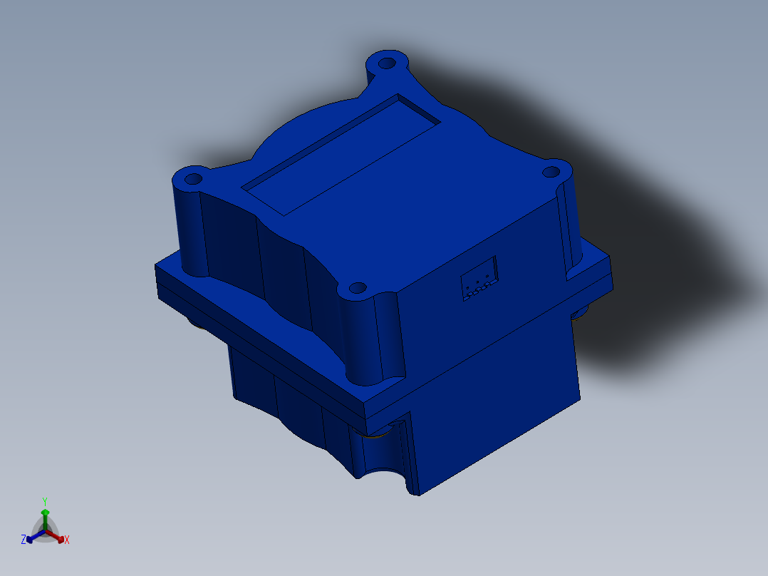 传感器 (17)正等轴测图
