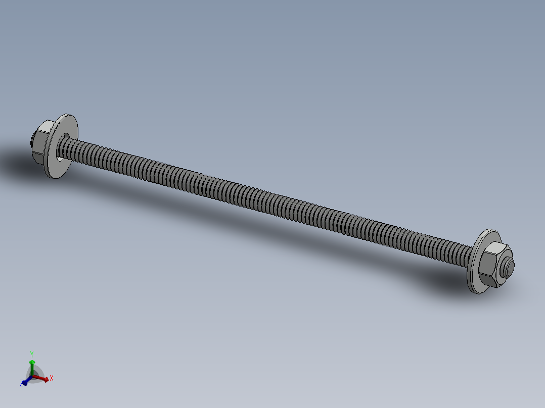 紧固件-0.2500 All-Thread