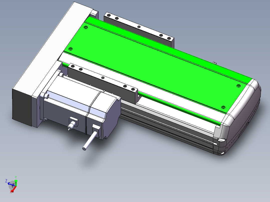 MTH丝杆半封闭模组MTH17-BL-750W