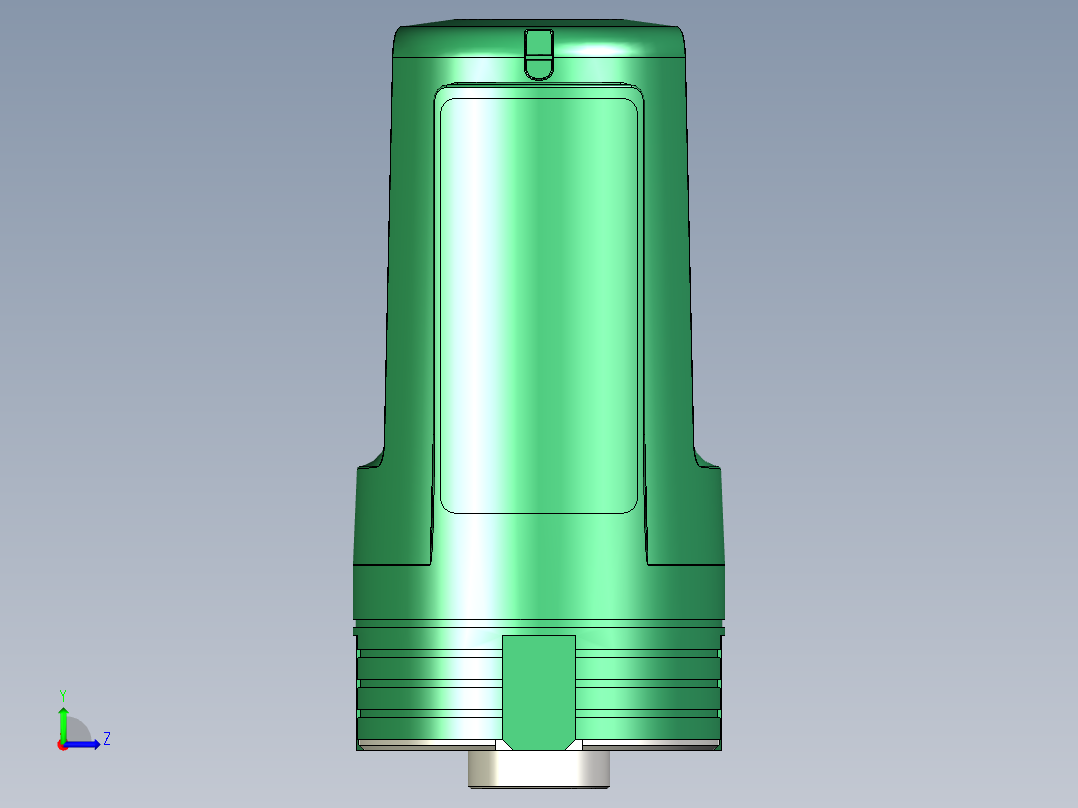 无线温度传感器XS530左视图