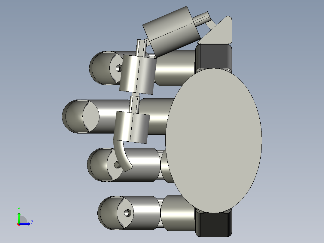 仿生机械手 (37)左视图
