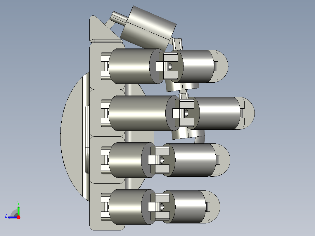 仿生机械手 (37)右视图