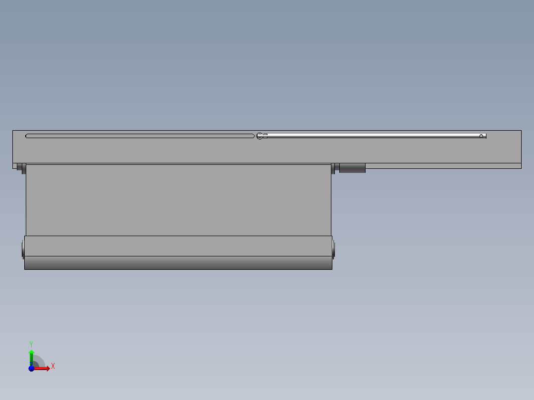 摊铺机sw22可编辑前视图