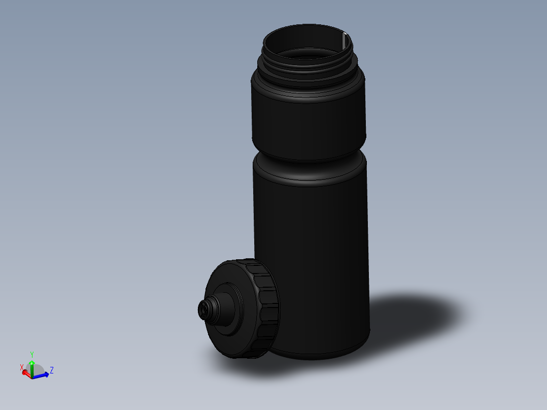 solidworks 创意<span style='color: red'>运动</span><span style='color: red'>水瓶</span>设计