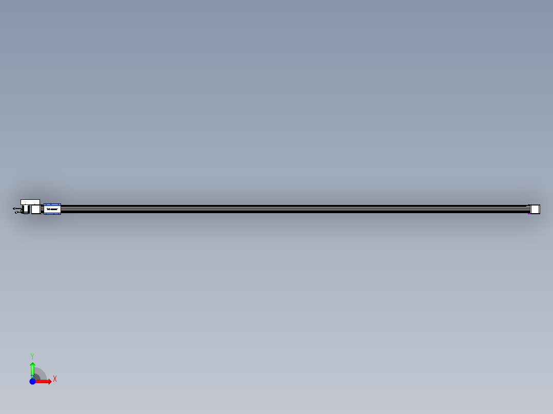 威洛博LB.GB同步带传动--欧规系列GB8-L96-S4900-BR-P75前视图