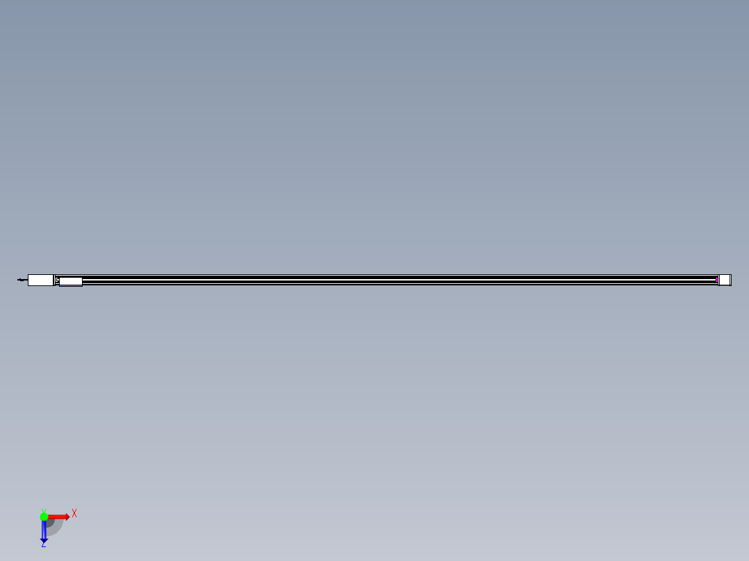 威洛博LB.GB同步带传动--欧规系列GB8-L96-S4900-BR-P75俯视图