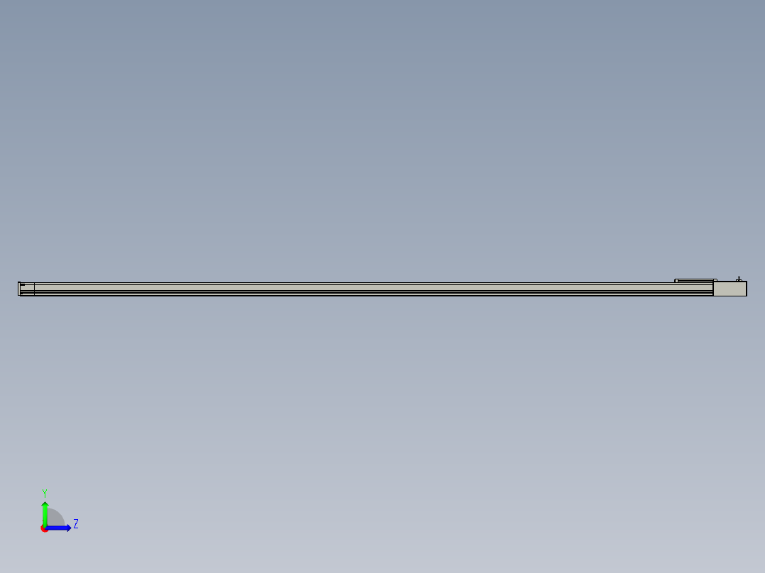 欧规系列-LB8-L75-S3800-BR-ZP75-C3左视图