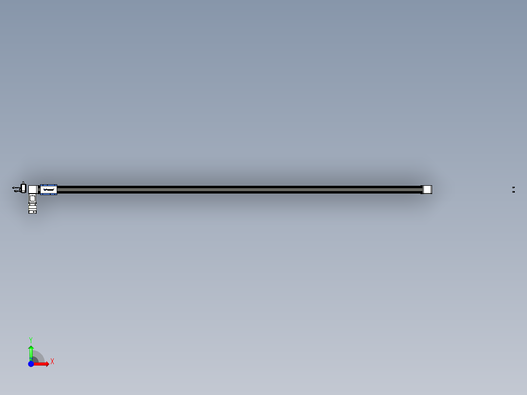 威洛博LB.GB同步带传动--欧规系列GB8-L192-S3950-BL-P75-K前视图