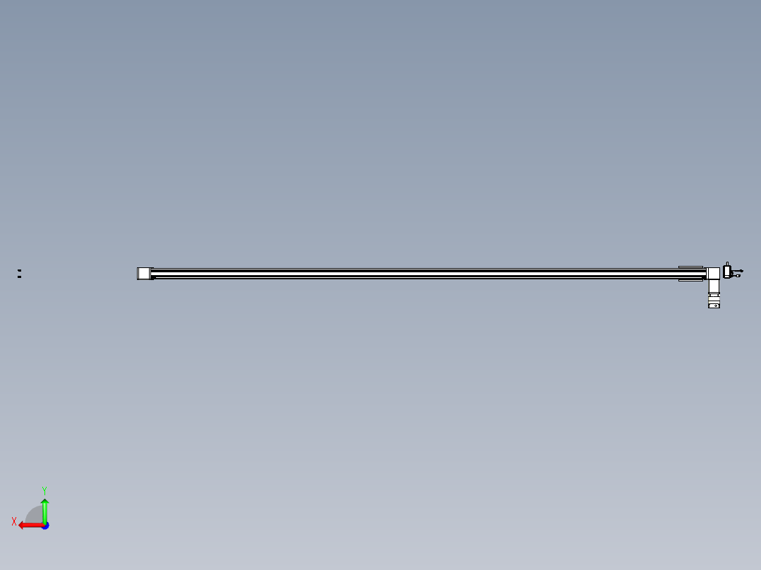 威洛博LB.GB同步带传动--欧规系列GB8-L192-S3950-BL-P75-K后视图