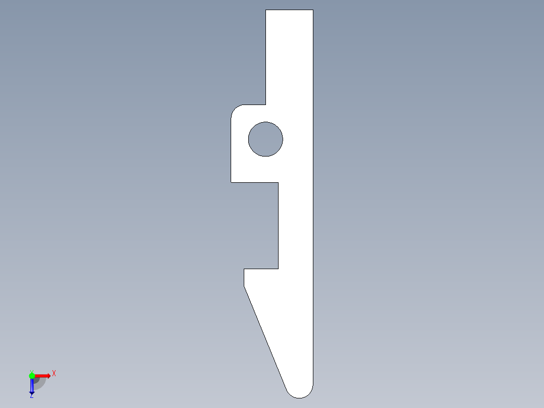 扣件2220-3D多系列多零件图纸模型俯视图