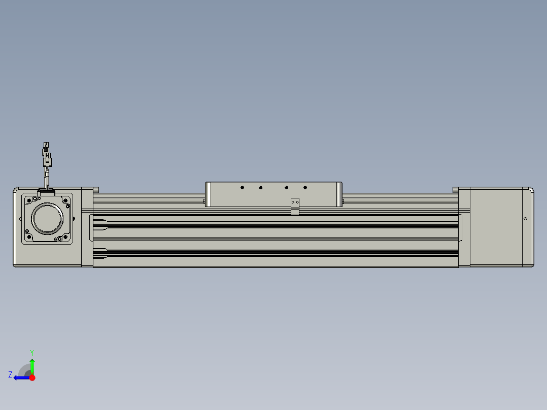 威洛博直线电机模组EB20-L224-S350-L-ZP75-MS3-5K右视图