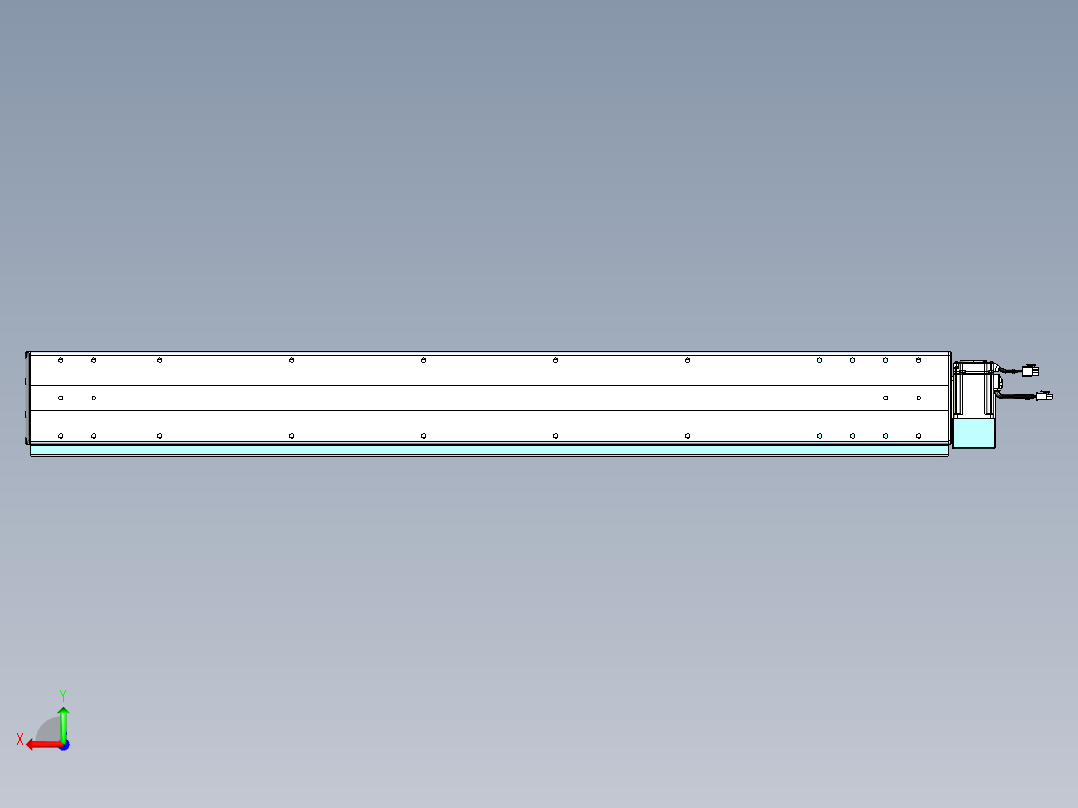 威洛博VBF同步带传动一般环境VBF14-L45-S1100-BLD-ZP40-C3后视图