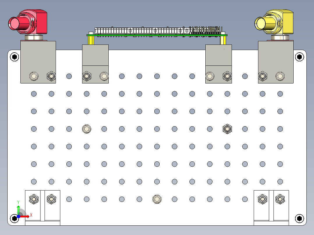 电池段 FSAE前视图