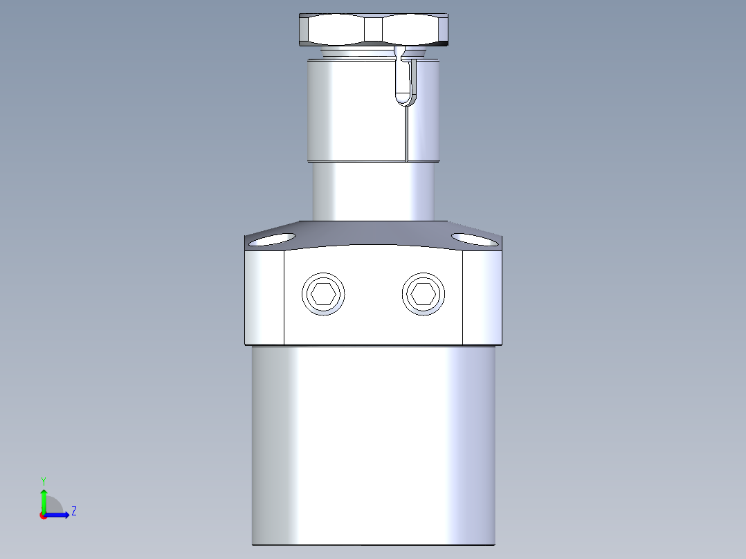 KOSMEKLHA0900-GR-Y30多系列多零件图纸模型左视图