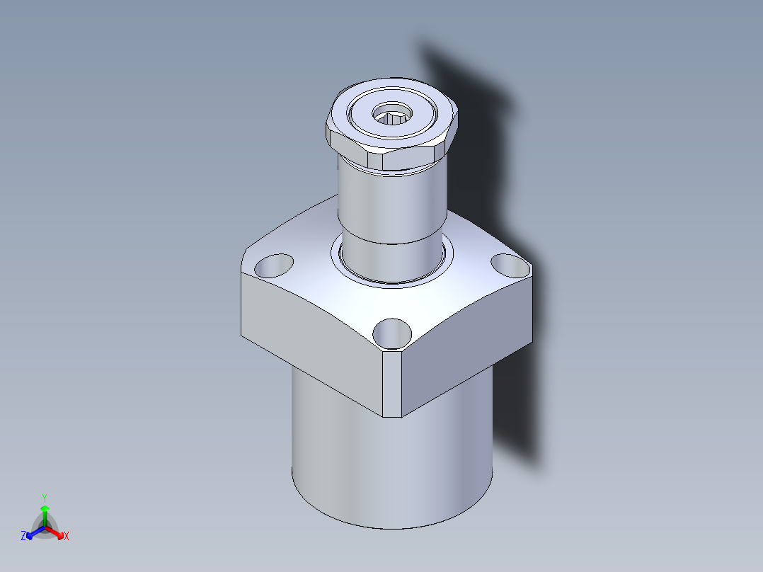 KOSMEKLHA0900-GR-Y30多系列多零件图纸模型正等轴测图